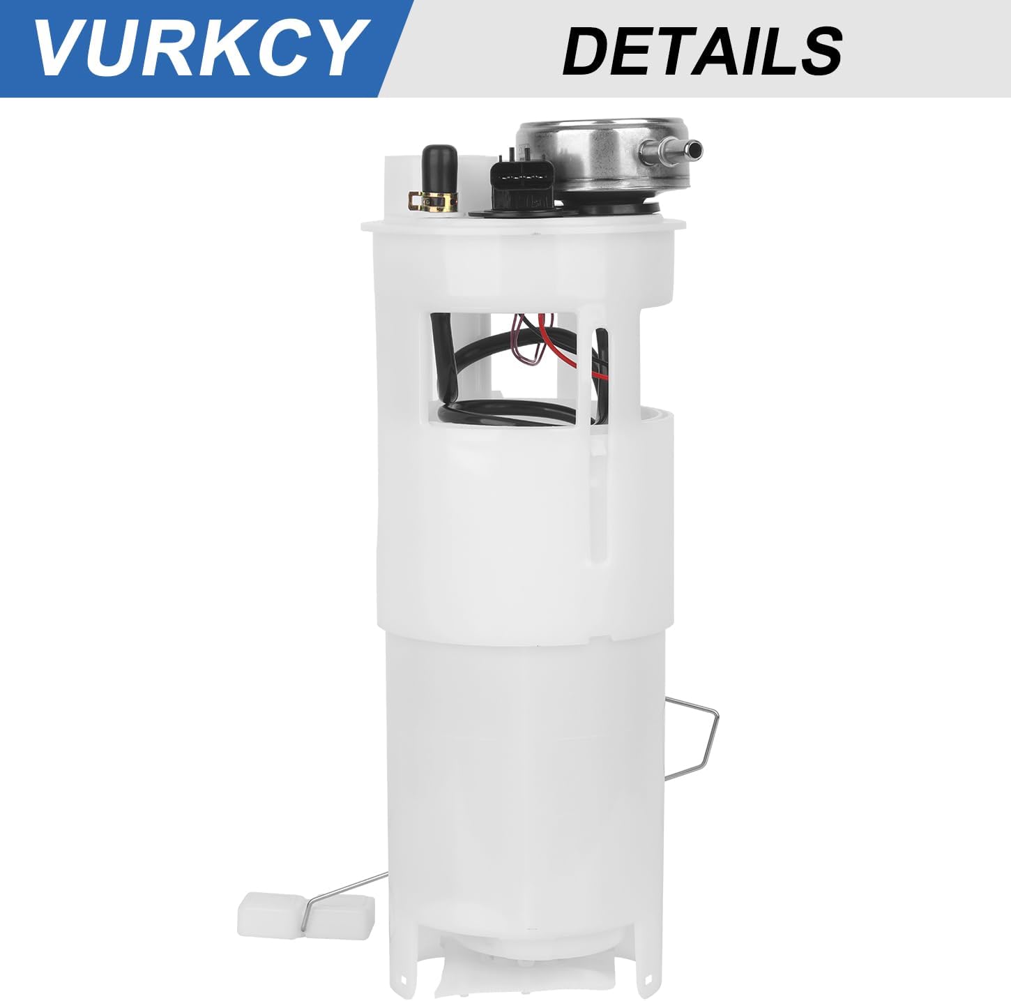 Electric Fuel Pump Module Assembly w/Pressure Sensor Compatible with Dodge Ram 1500 2500 3500 Pickup 1996-1997, 3.9L 5.2L 5.9L 8.0L, 4 Pin, Replacement E7093M