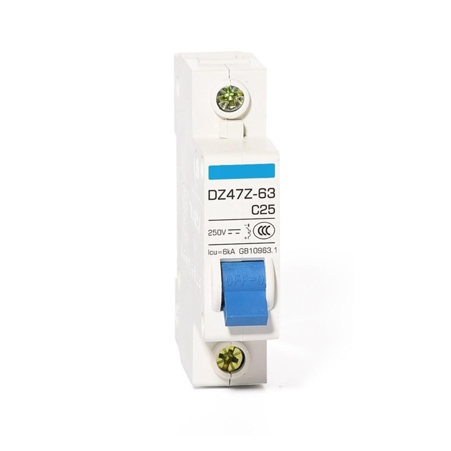 Wyłącznik automatyczny 2P DC 250V Mini przełącznik słoneczny 6A 10A 16A 20A 25A 32A 40A 50A 63A DC do systemu 1 szt. (25A)