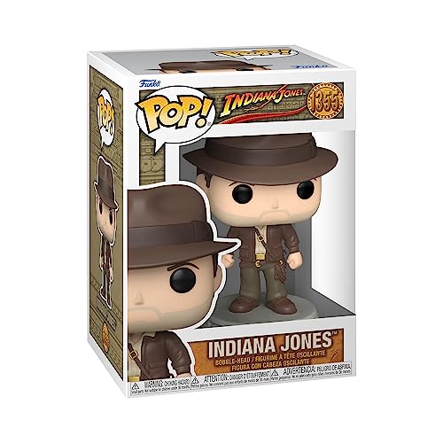 Funko Pop! Movies: ROTLA, Indiana Jones With Jacket, Collectable Vinyl Figure, Gift Idea, Official Merchandise