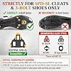 ROCKBROS SPD-SL Compatible Road Bike PedalsOnly 90g Ultralight Clipless Pedals (180g/pair) with Carbon Fiber Composite, 9/16 Titanium Spindle & Sealed Bearings for Smooth Efficient Power Transfer