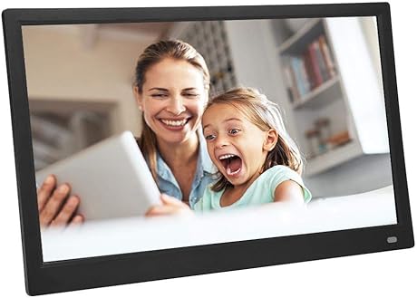 Mugast Digitaler Fotorahmen 156-Zoll-HD-Multifunktions-Digitalbilderrahmen Eingebautes Mikrofon mit FernbedienungsunterstAtzung MicroSD MMCMSXDUSB-Disk GroAYesSchwarze EU Mugast Digitaler Fotorahmen 156-Zoll-HD-Multifunktions-Digitalbilderrahmen Eingebautes Mikrofon mit FernbedienungsunterstAtzung MicroSD MMCMSXDUSB-Disk GroAYesSchwarze EU
