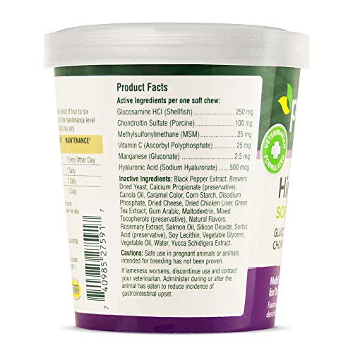 PetNC Natural Care Hip and Joint Soft Chews for Dogs, 90 Count,Liver,0.03 pounds - Image 6
