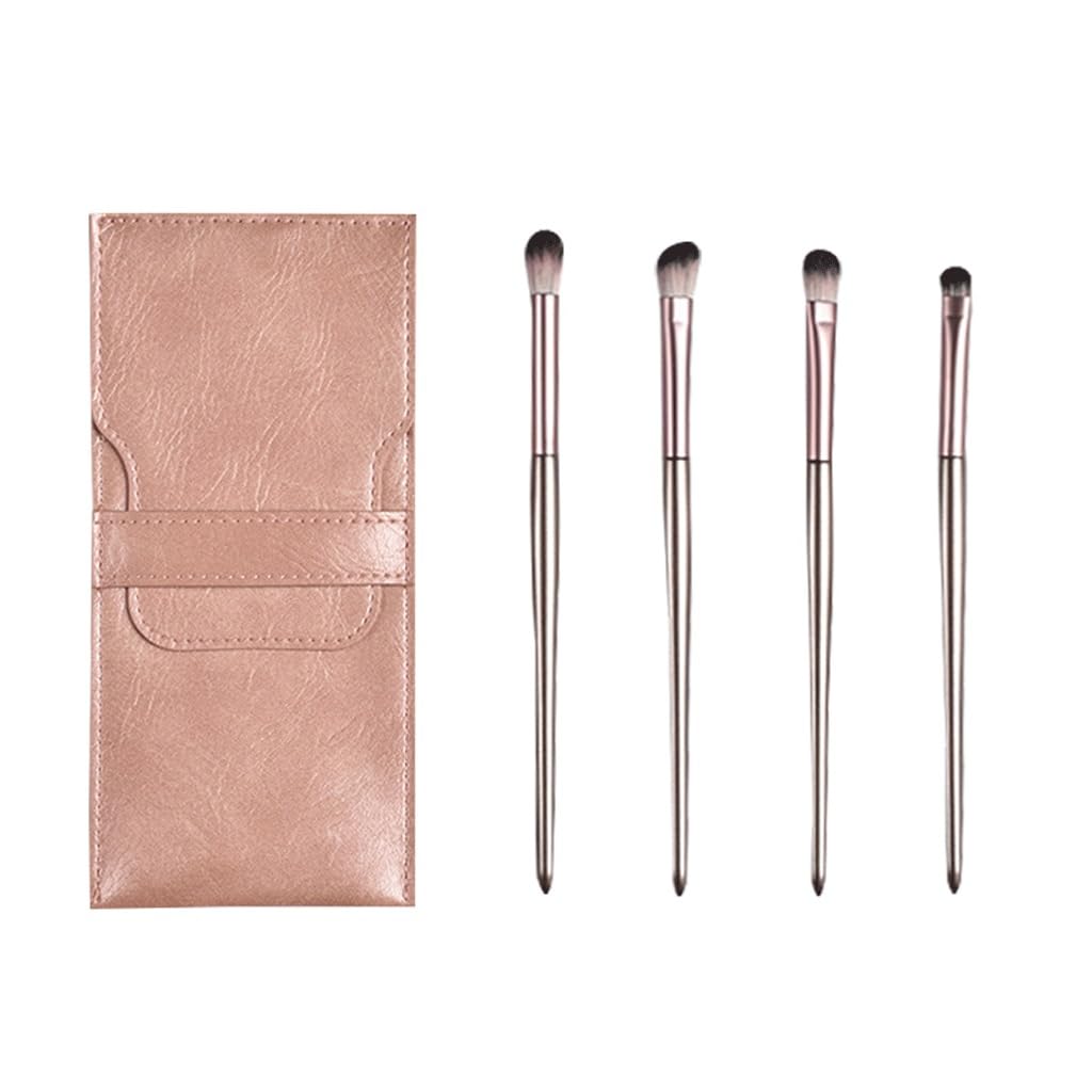 Set di pennelli for ombretti da 4 pezzi, for trucco, for tintura for occhi Halo, borse for portatili, strumenti bellezza