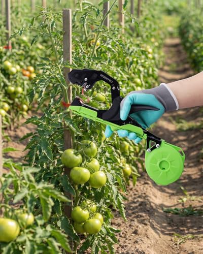 Máquina para amarrar plantas WORKPRO con guantes y accesorios miniatura 2