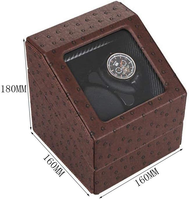 Watch Winders Watch Winder Boxes 2+0 Electric Rotary Watch Box Mechanical Watch Box Automatically Rotate The Chain Watch Winder Watch Box,C