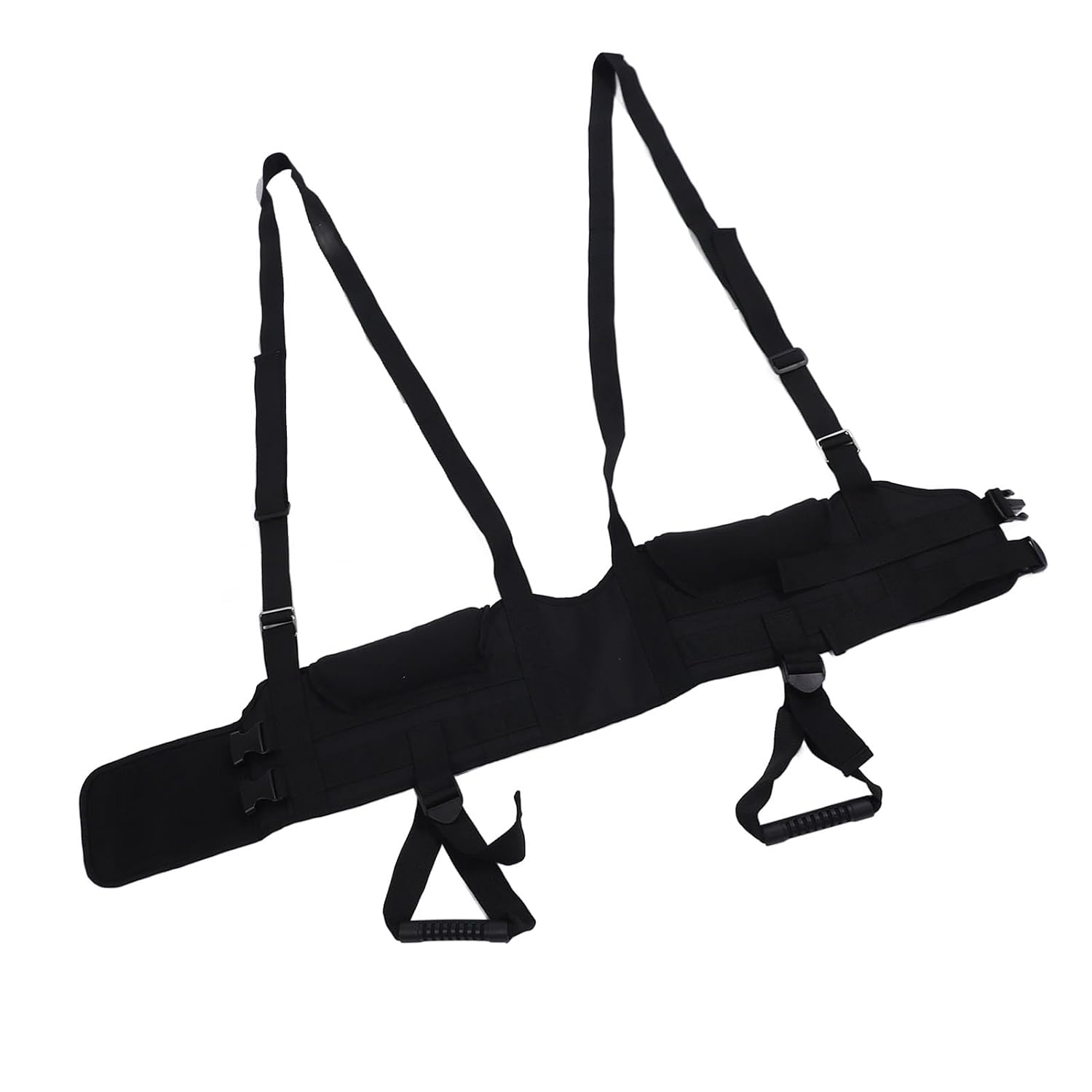 Dioche Lumbar Traction Belt Alleviate Back Discomfort, Harness Back Alignment Device Back Belt Spinal Decompression, Comfortable Design,for Home Care