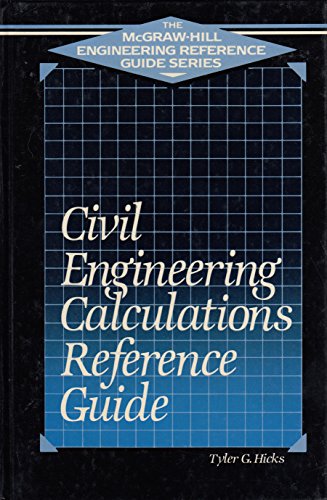 Civil Engineering Calculations Reference Guide ... 0070287988 Book Cover