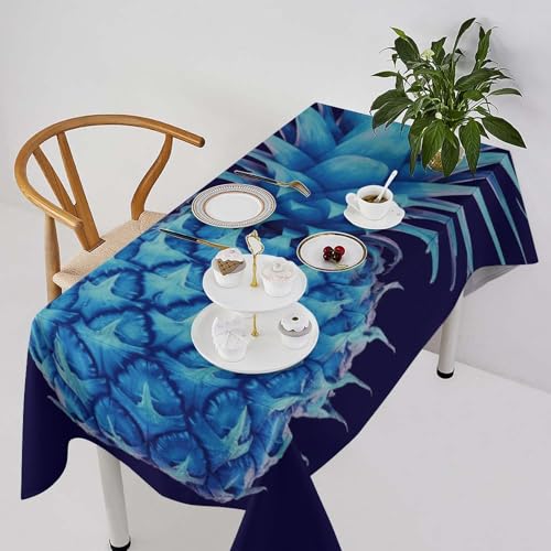 Nappe rectangulaire infroissable et lourde anti-tache - 2