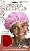 Donna Premium Collection Kids Satin Sleep Cap #11099 Red, Soft elastic band, stays on during the night, keeps hair in place, soft satin, smooth satin