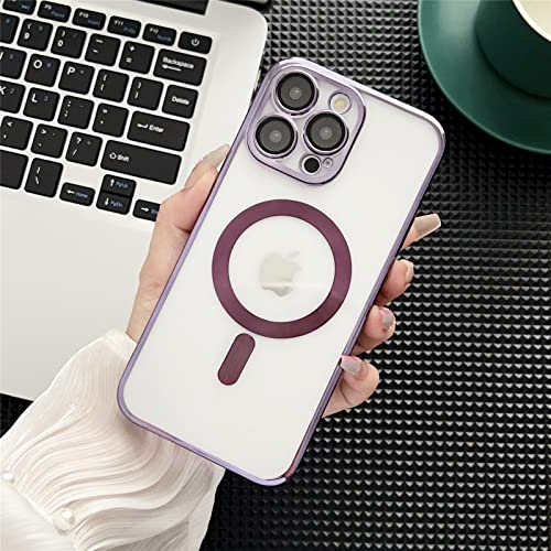 Coque Samsung S20 Lemaxelers violette compatible MagSafe en TPU souple - 4