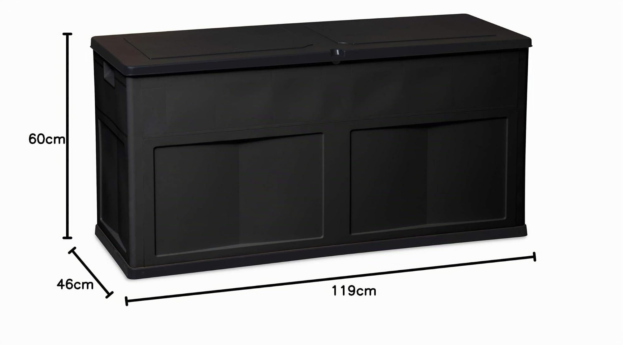 Toomax ART160BK Multibox Trend Line Polypropylène Noir 320 L