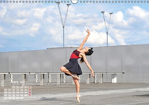 Calendrier mural A3 horizontal 2017 danseurs grand format - 4