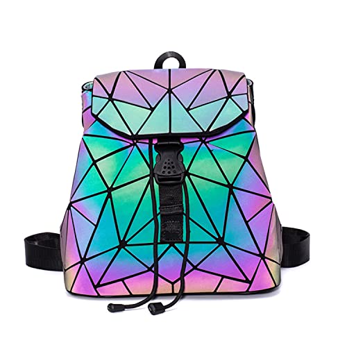 Sac à dos réfléchissant femme en cuir PU pour rester visible la nuit