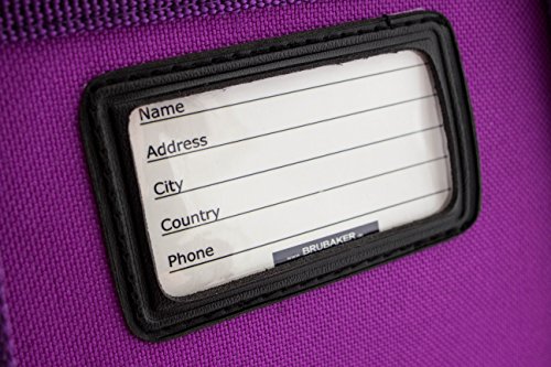 BRUBAKER 'Super Function 2.0' Bolso para Deporte - Mochila Porta Botas De Esquí - Púrpura/Amarillo - imagen 4