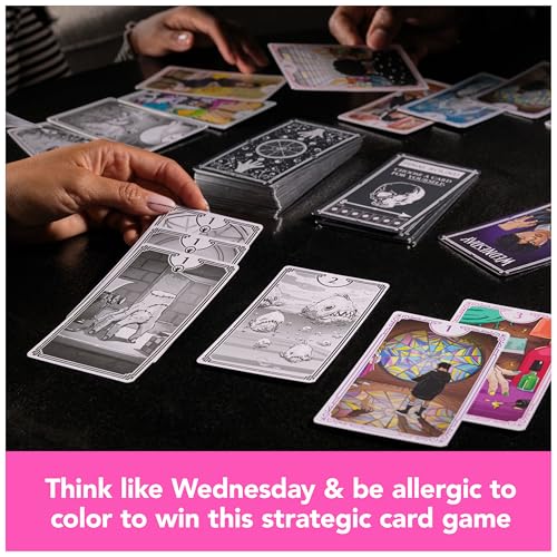 Spin Master Games, Wednesday Card Game, Premium Foil Cards from The Hit TV Series, Wednesday Collectibles, Goth Gifts, for Kids & Family, 3-10 Players, for Ages 10 & Up - image 3