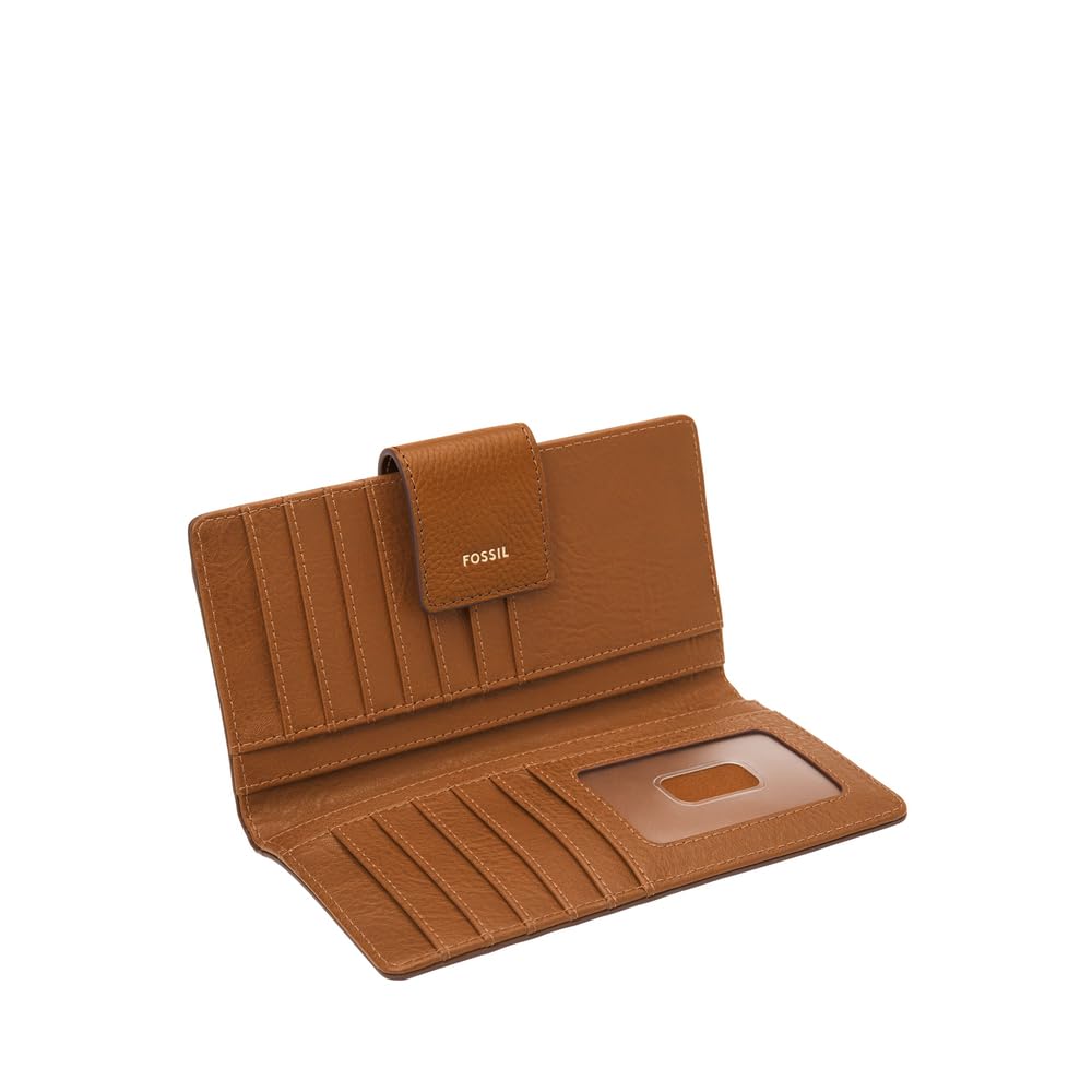 Fossil Women's Logan Clutch, brązowa, brązowy