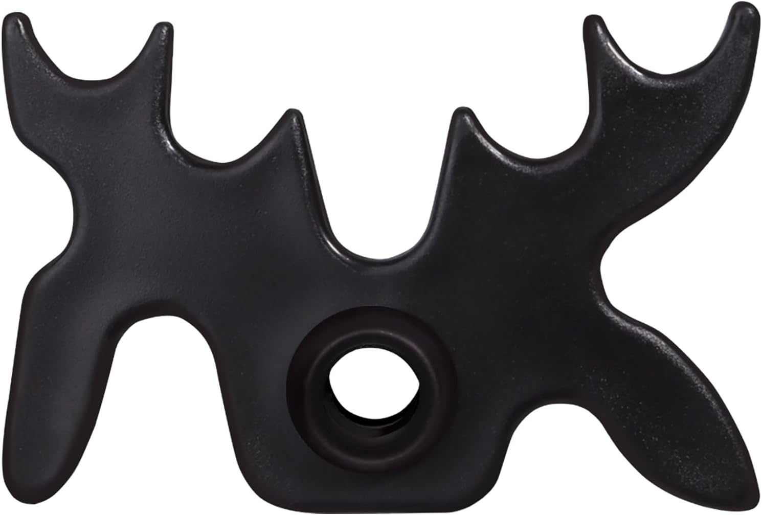 GSE Games & Sports Expert Black Plastic Slip-On Bridge Portable Moosehead Bridge Head, Pool Billiard Cue Bridge Head, Billiard Pool Cue Accessories for Pool Table