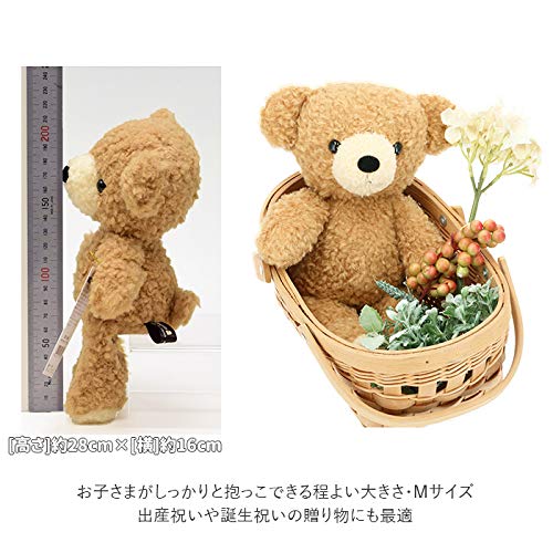 Amazon.co.jp: 童心 クマのフカフカM ブラウン : おもちゃ