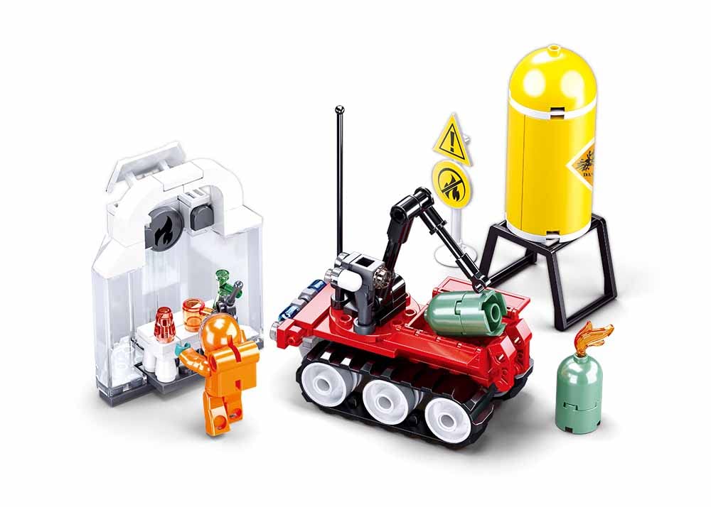 Sluban Fire Fire Drill 130 Pieces, Multicolor - Image 2