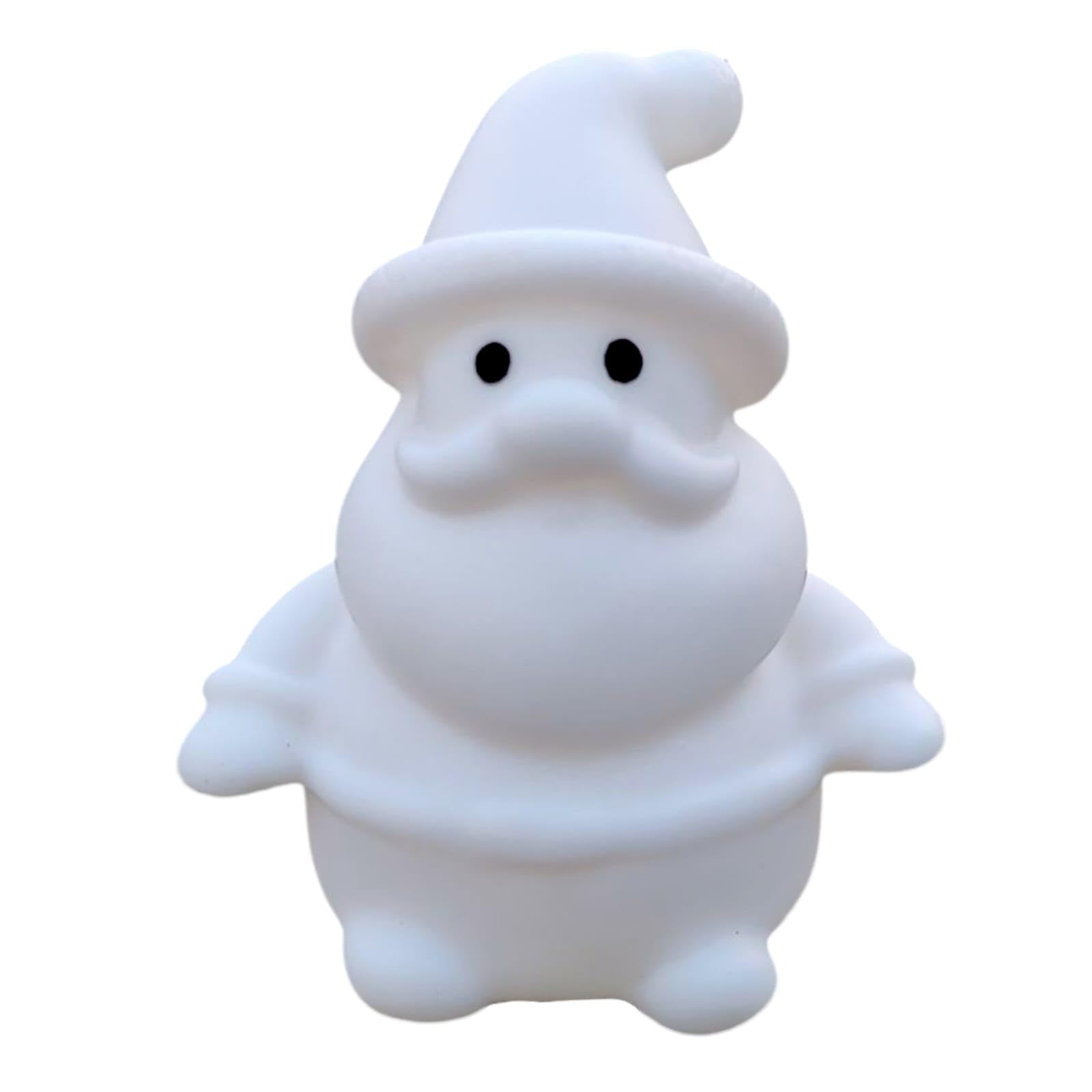 AMANVAN Cute Small Santa Claus LED Night Lamp for Kids Desk Lamp Home Decor for Christmas, Nursery Bedside Nightlight for Baby, Toddler, Boys & Girls, Secret Santa Gift for Kids, (1 Pcs)