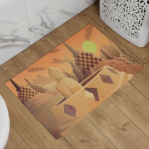 Tapis de cuisine antidérapant CEVAN 50x80cm lavable