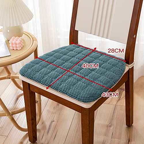 Cojines para taburetes de cocina 40x43 desenfundables y asientos de comedor pack de 6 4