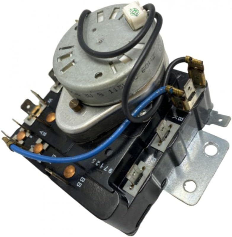 GLOB PRO Solutions 3406725 529121 CKD2338 Dryer Timer Compatible with Whirlpool Maytag Timer WP3406725, 3406725, AP6008573