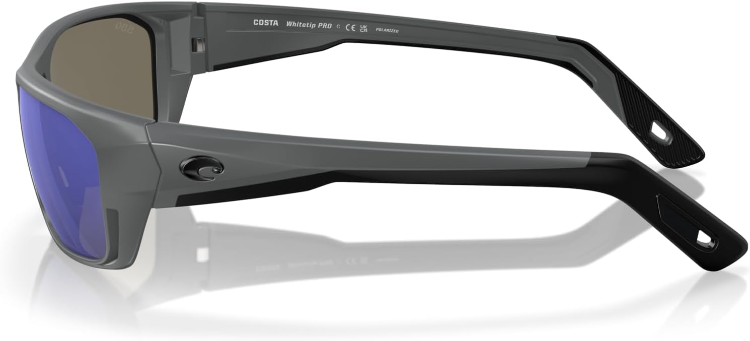 Costa Del Mar Sunglasses for Men - Whitetip PRO Mens Polarized Sunglasses - Fishing, Boating & Beach UV Protection, 580G