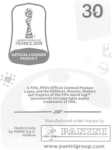 Miniatura 2 de 2019 Panini FIFA Women's World Cup France Album Stickers (Individual Sticker Only) Soccer #30 Sakina Karchaoui France 2 Inch by 2 12 Inch
