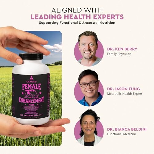 Image of Beef Organ Supplement for Women - Supports Hormone Balance, Energy & Wellness - Grass Fed, Pasture Raised Superfood - Liver, Heart, Kidney, Bone Marrow - Collagen, CoQ10, B12 - Female Support Blend