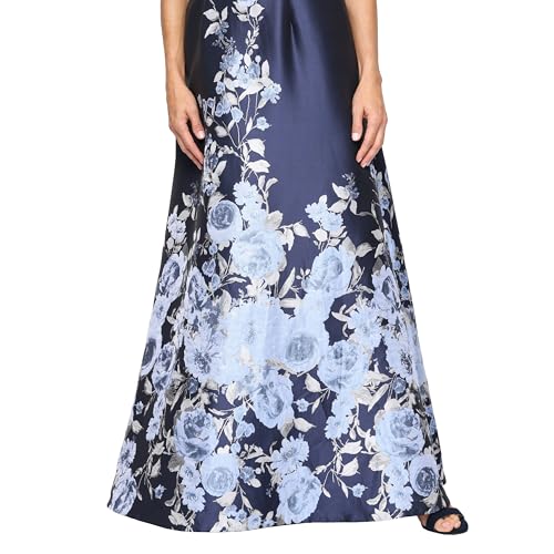 Image of Alex Evenings Women's Long Ballgown Mother of The Bride Dress with Pockets