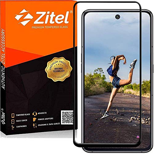 Image of Zitel Screen Protector Compatible for Redmi Mi 10i 5G Tempered Glass Edge to Edge Full Screen Coverage with Easy Installation Kit