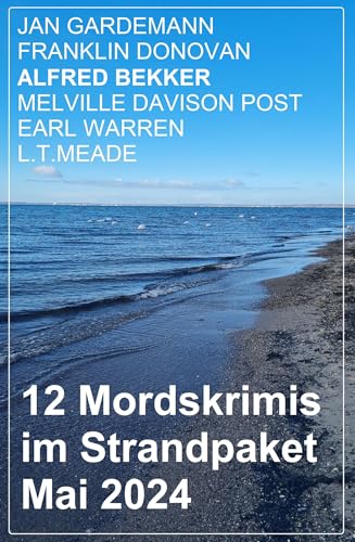 12 Mordskrimis im Strandpaket Mai 2024