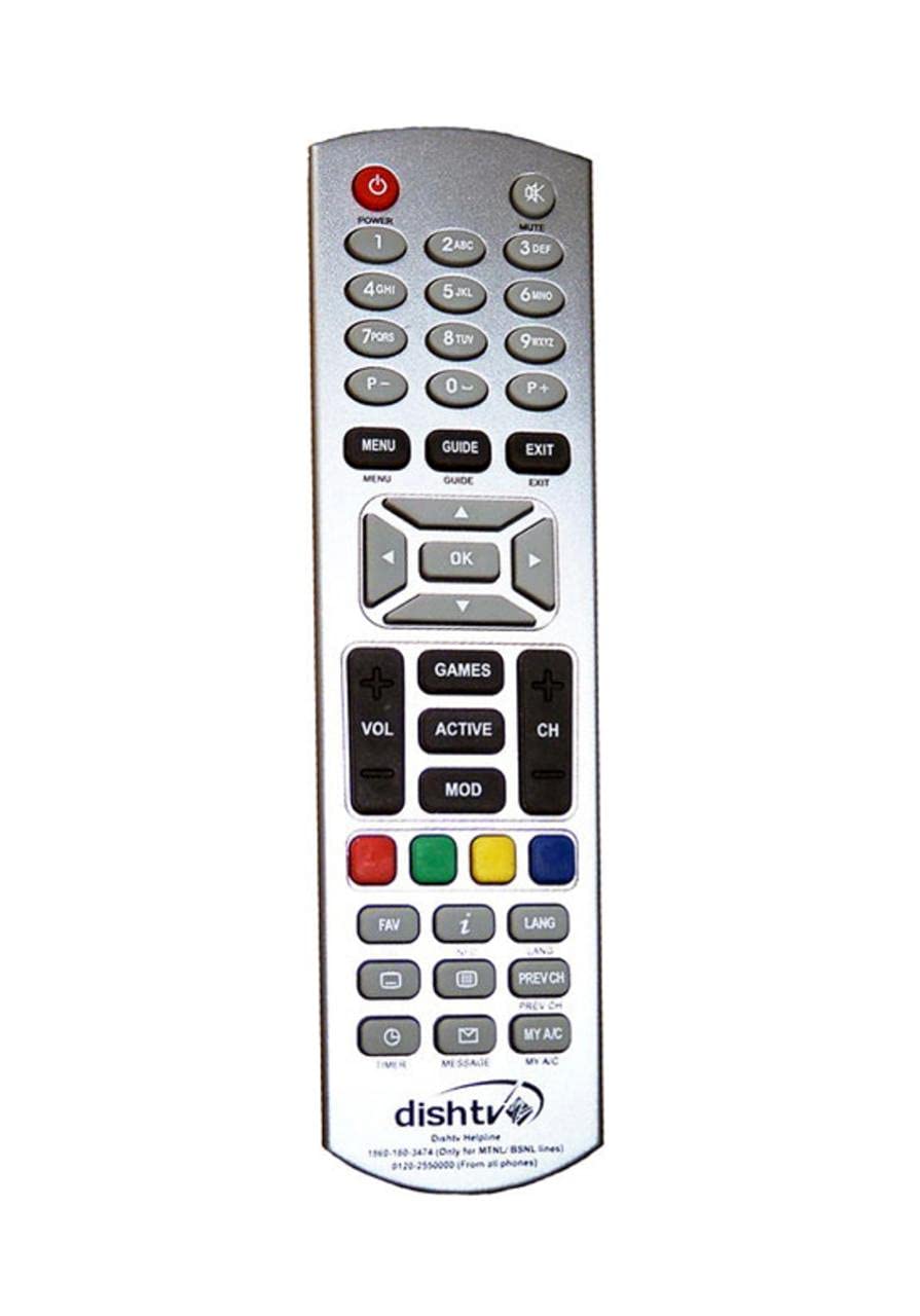 Fashion FeverFashion Fever Set top Box Remote Control Compatible for Dish tv(Please Match The Image of Your Old Remote Before Ordering)
