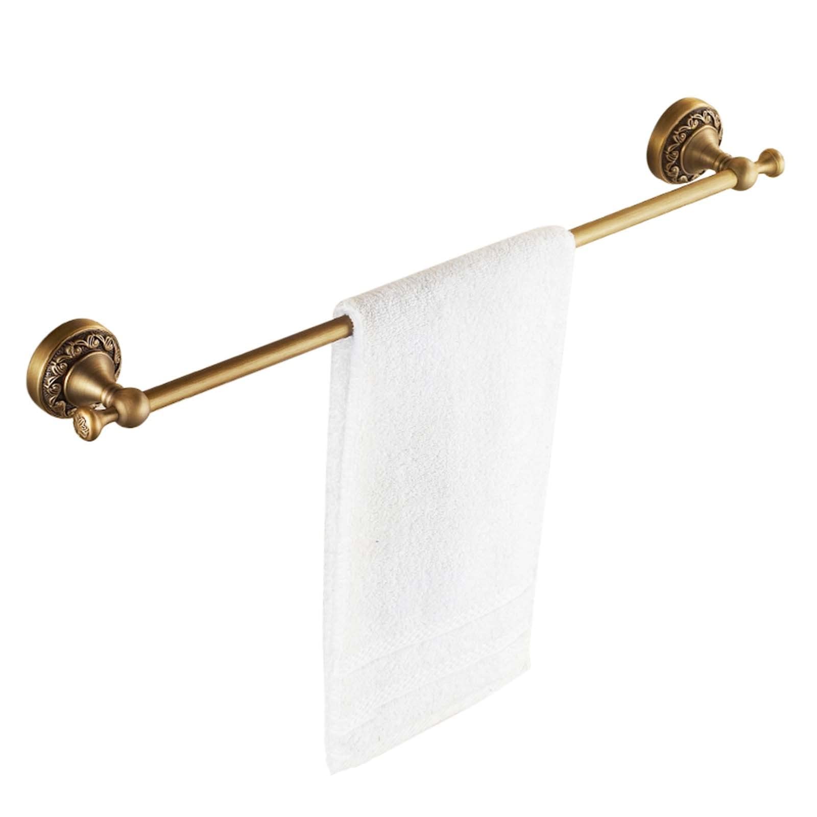 Porte-serviettes sans perçage en laiton pour une salle de bain épurée et moderne