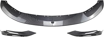 Front Bumper Lip Spoiler Splitter Diffuser Cover Guard Body Kit Compatible with BMW F32 F33 F36 4 Series 420i 425i 430i 440i M440i 2014-2020Carbon Look 1 Set