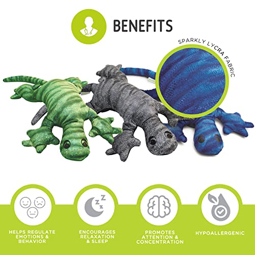 Manimo Weighted Stuffed Animal For Kids - Lap Pad Sensory Tool - Perfect For Home, Schools, Kindergartens, Daycares Lizard 2Kg #TOP1