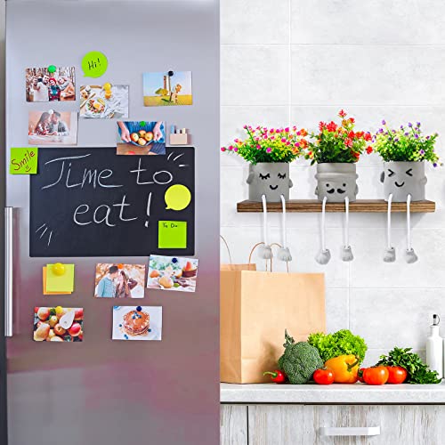 Skycoo 3Pack Fake Plants In Cute Pots, Indoor Faux Plants Decorations Lifelike With 60 Artificial Flowers For Office Bathroom Bedroom Living Room Kitchen Home Farmhouse Shelf Decor C #TOP4