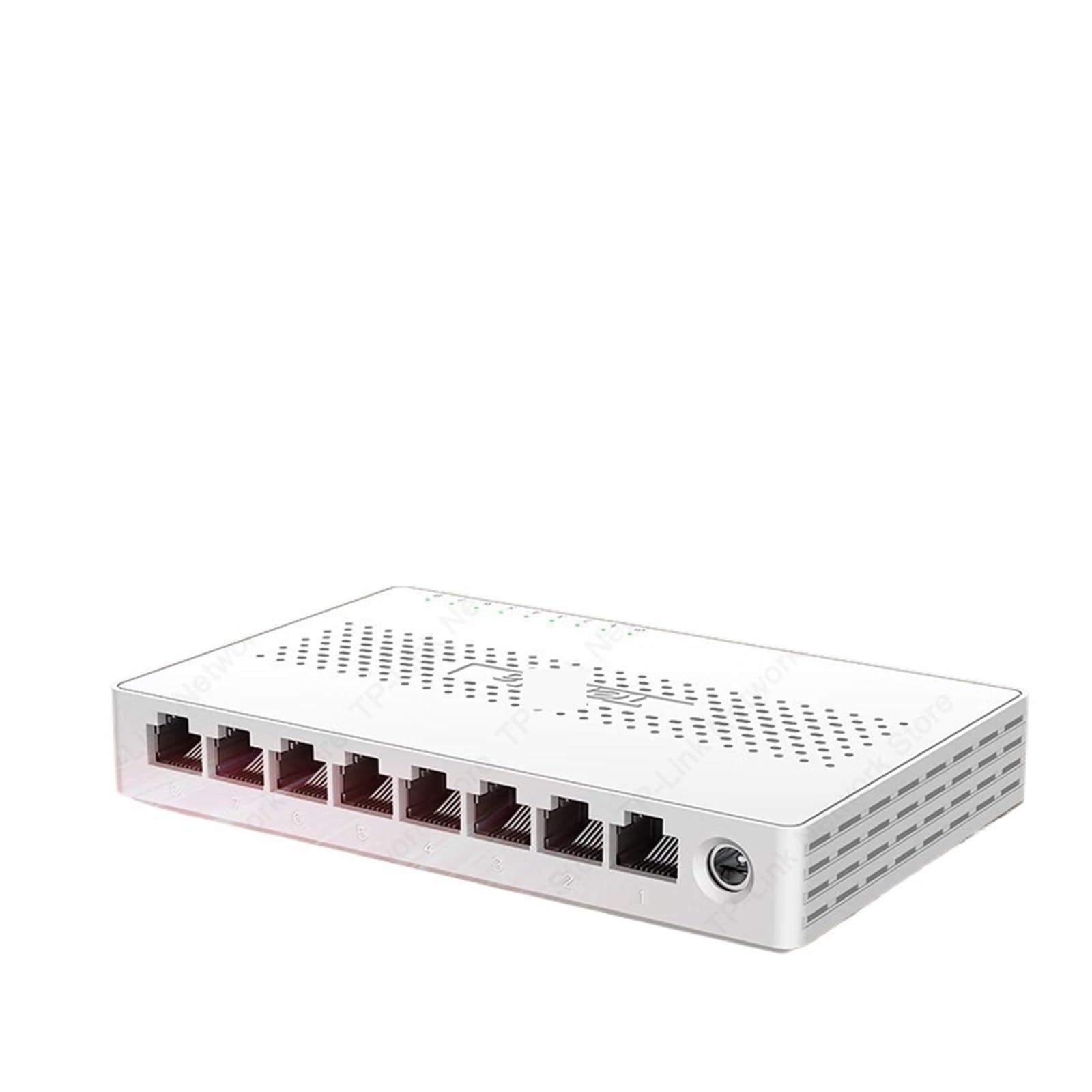 Commutateur 2,5 GbE 2,5 GBASE-T 8 ports 2,5 G RJ45 Plug and Play Commutateur réseau mural Gibabit Enternet LAN Hub (avec adaptateur US)