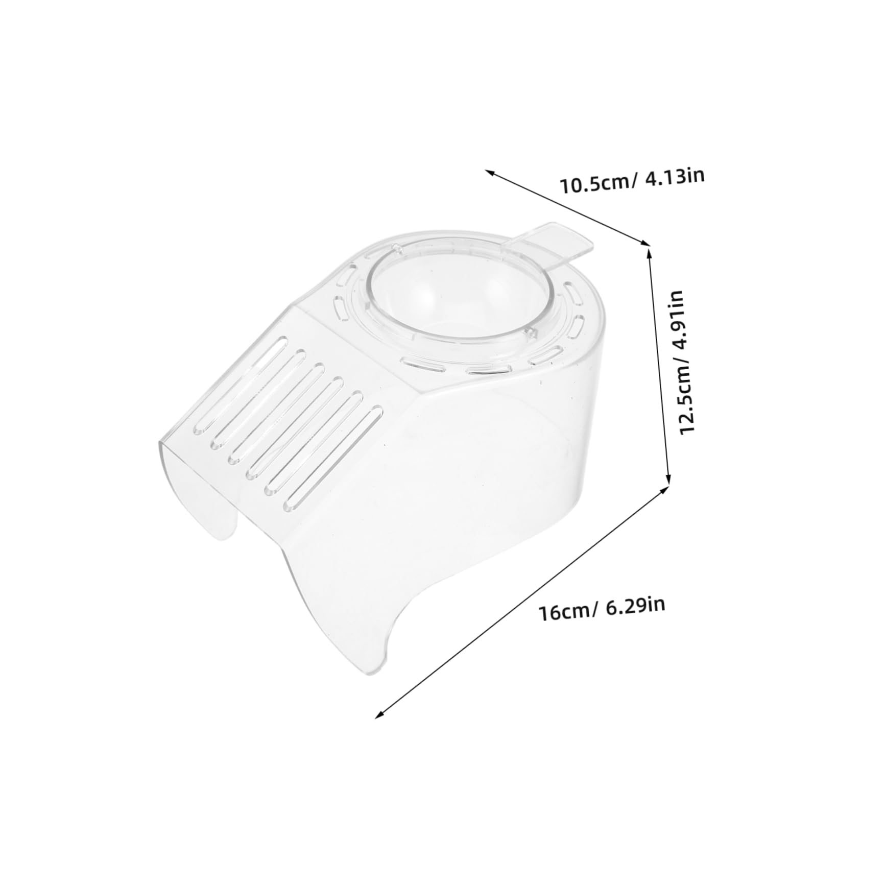 VALICLUD Replacement Popcorn Machine Cover: Transparent Hot Air Popcorn Maker Maker Supplies Lid - Acrylic Cover Prevents Spillage