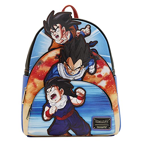 Loungefly Dragon Ball Z Triple Pocket Mini Backpack Confidential