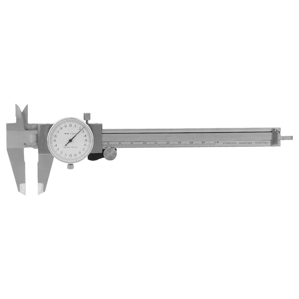 Calibrador Vernier de dial, calibre Vernier de 0-150 mm de alta dureza a prueba de herrumbre, para instrumentos de medida