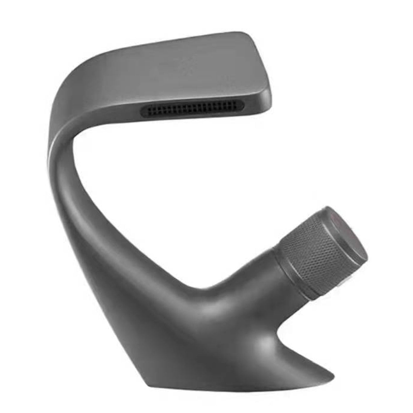 ANVLOJRIH Basin Mixer Tap Bathroom Sink Taps Bathroom Sink Taps Taps for Bathroom Sink, with 60cm UK Standard Hoses Gray Lavatory Sink Faucet