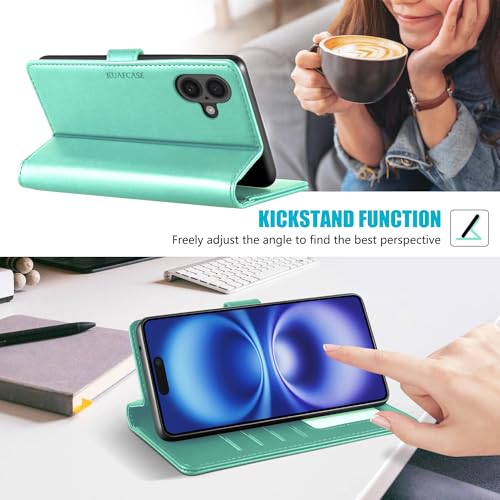 Coque compatible avec IP17 étui portefeuille avec béquille résistante aux chocs