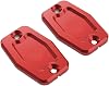 Compatible Front Brake Clutch Fluid Reservoir Cover Cap Compatible with GasGas EC300 EC350F EC250 EC300 250F 350F ECF Motorcycles 2021 To 2024Red