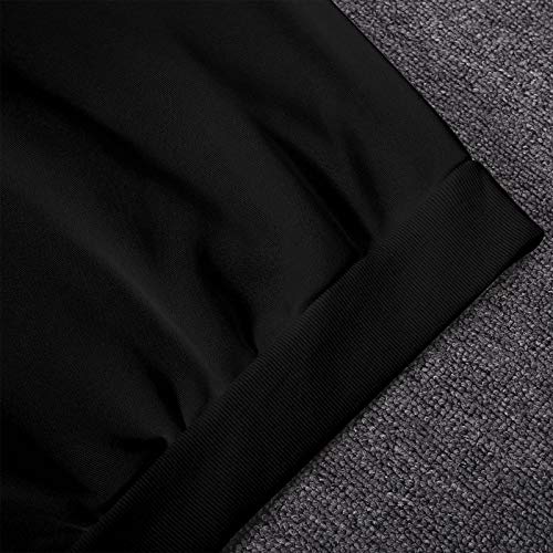 Hoodie für Damen Mode Sweatshirt mit Kapuze Einfarbige Kapuzenpullover Elegant Bekleidung Frau Oberteile Elegante Oberteil Freizeit Teenager Mädchen Vintage Locker Casual Baumwolle Pullover – Bild 6