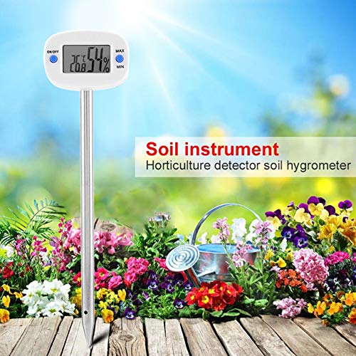 image for AUNMAS TA290 Digital 2-in-1 Soil Hygrometer Moisture Sensor Plant Wate