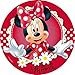 Minnie Mouse Thema Runde Tortenaufleger 20CM - Geburtstag Tortenbild Zuckerbild Tortenplatte Oblate Kuchenzuckerplatte