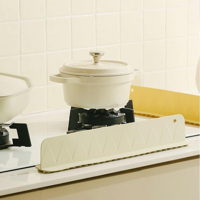 Dadhichi Zone Sink Anti-Splash Baffle | Countertop Silicone Suction Cup | Splash Guard, Kitchen Water Baffle Plate Splash Guard | Flexible Blocking Barrier | Kitchen Tools & Accessories (2 Pcs) 3