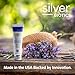 Silver Biotics Nano Silver Healing Lotion Cream Lavender Scent Infused SilverSol and Hyaluronic Acid | All Natural Ingredients to Heal, Smooth Your Skin Blemishes and Scars (3.4 oz.)
